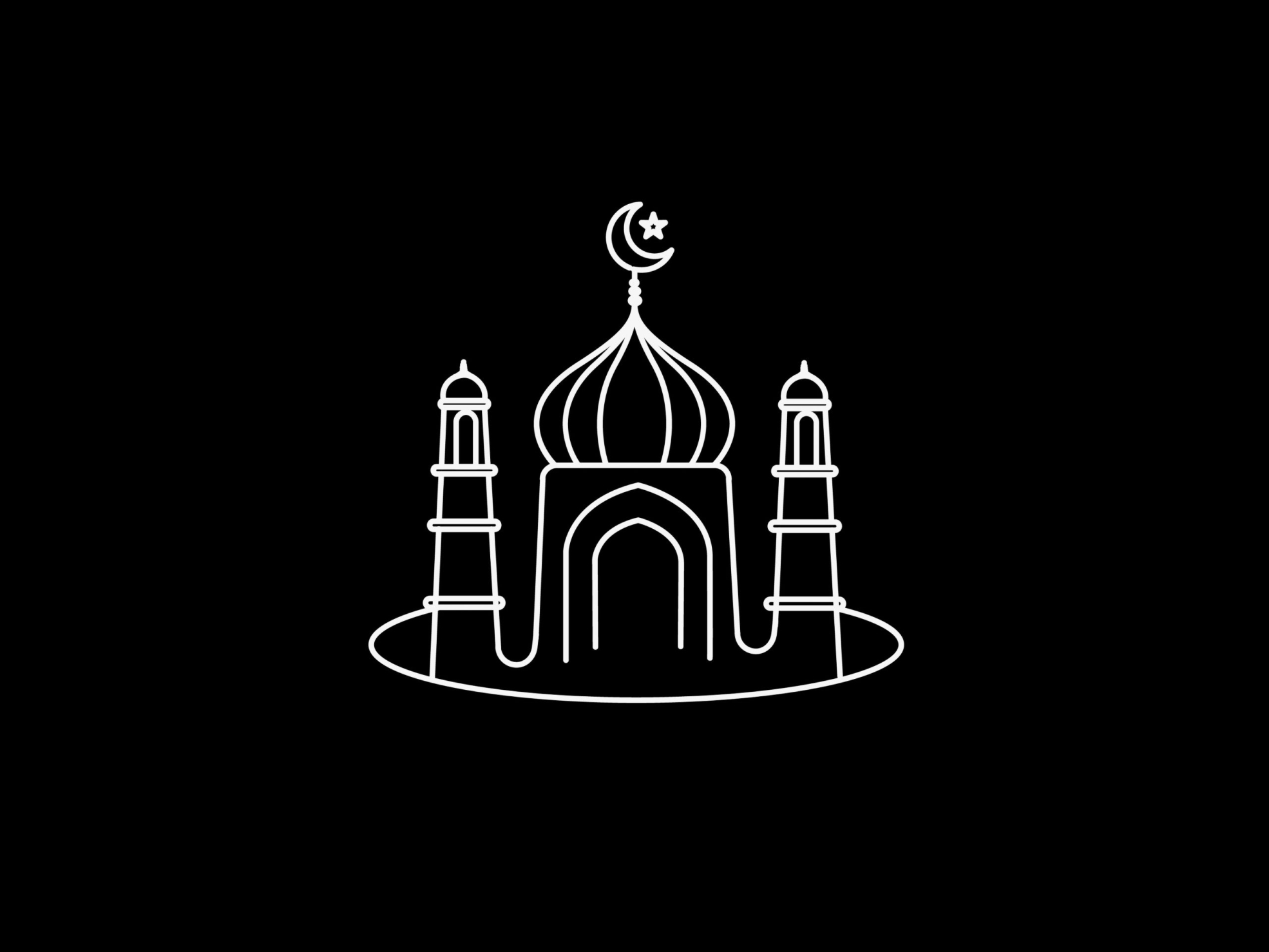 Eid al-fitr Eid Mubarak Decorative Festival Element, Vector illustration.
